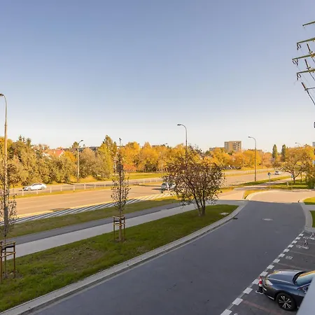 Pileckiego With Parking & Balcony By Renters Apartment