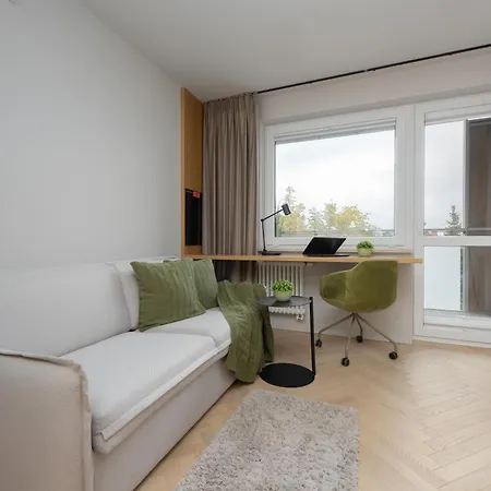 Apartment Pileckiego With Parking & Balcony By Renters