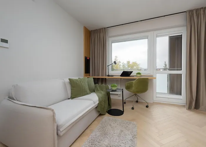 شقة Pileckiego With Parking & Balcony By Renters